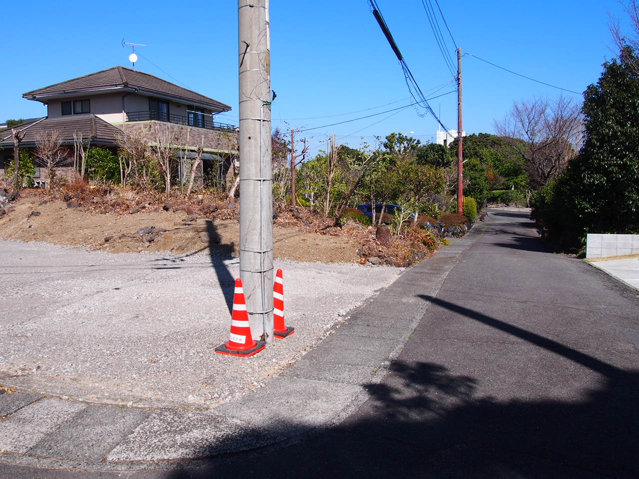南側道路